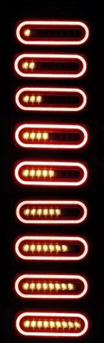 or 1999-2018 MERCEDES G-CLASS RED LED TAIL BRAKE SEQUENTIAL TURN SIGNAL LAMPS - Picture 5 of 8