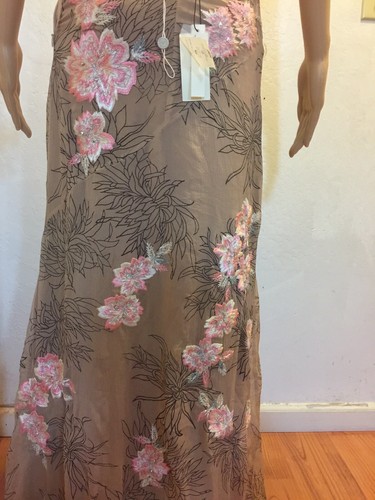 BLUMARINE SS2003 Runway Vintage Embellished Open Back Long Dress IT40 - Picture 5 of 7