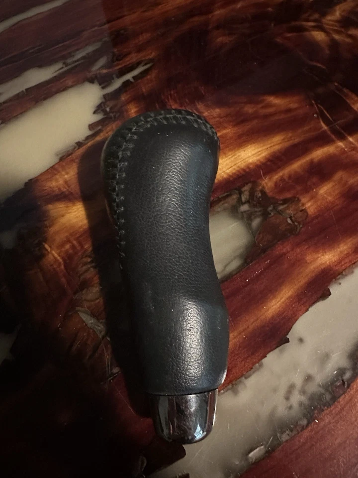 2003 03 04 05 06 2006 Subaru Baja cuero negro perilla de cambio OEM Outback Foto 3 de 4