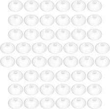 50 Pack Suction Cups, Small Rubber Suction Cups for Home Kitchen Bathroom Organi