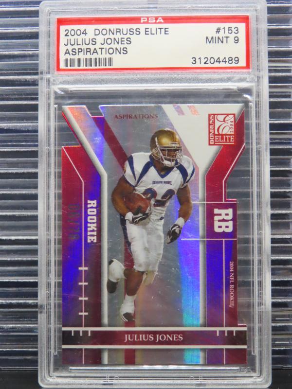 Julius Jones Donruss Elite #153 Aspirations