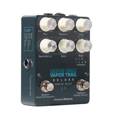 NEW - Seymour Duncan Vapor Trail Deluxe Analog Delay Effects Pedal - #11900-019