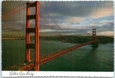 Postcard - Golden Gate Bridge - San Francisco, California