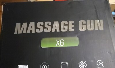 X6 Muscle Massage Gun Rechargeable High-tech, 15 Attachments