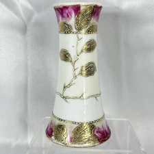 Antique 1891-1921 O.A.C. Hand Painted Moriage Bone China Nippon Hat Pin Holder