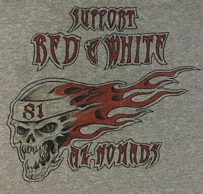 Vtg Hells Angels 81 Support Faded AZ Nomads Shirt XXL Skull Vtg Hells Angels 81 Support Faded AZ Nomads Shirt XXL Skull
