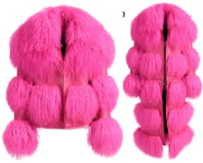 Wool Long Jacket Fluffy