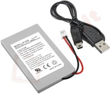 PS3 Rechargeable Gamepad Battery 1800mA 3.7V Compatible for Sony Controller