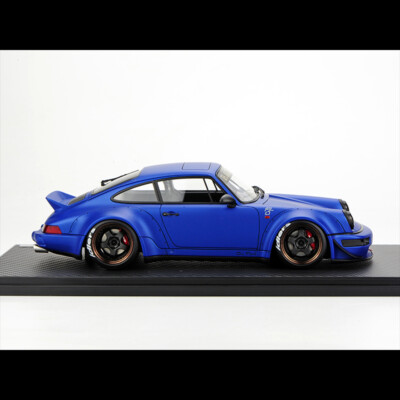 Ignition 1:18 Porsche RWB 911 964 Matt Blue Diecast Car