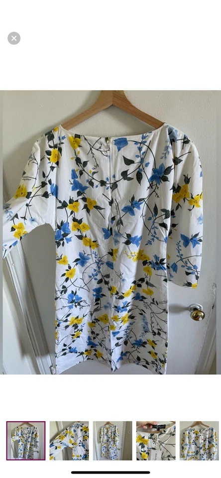 Vestido Floral Primavera Salvatore Ferragamo Nuevo con Etiquetas Foto 2 de 4