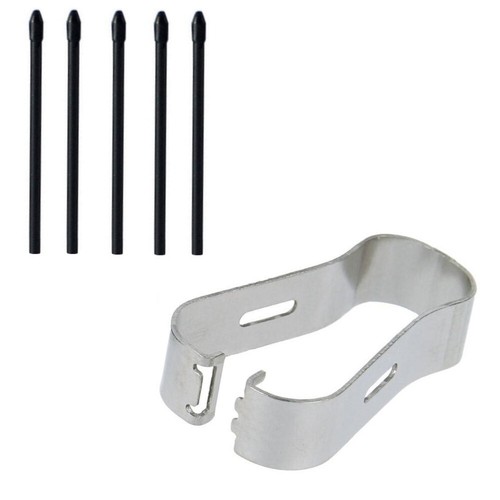 LOT DE 5 POINTES DE RECHANGE POUR STYLET S-PEN DU SAMSUNG GALAXY NOTE 8 / 9 NOIR - Foto 2 di 3