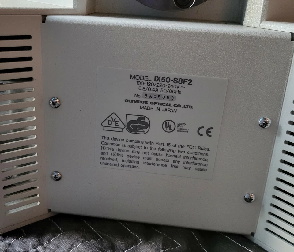 ARCTURUS PIXCELL LASER CAPTURE MICRODISSECTION IX50-S8F2 !!!!FOR PARTS ONLY!!!!! - Image 3 of 4