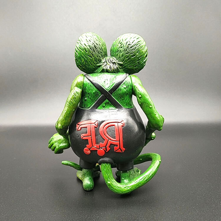 RAT FINK フィギュア Ed Rothグリーン Green Rat Fink Ed! Big Daddy Roth RF Action Figure 4