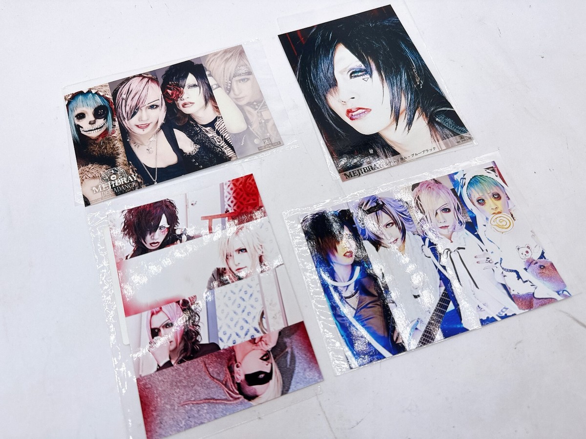 MEJIBRAY Visual Kei V-kei Band Artist Photo Various CD Bonus Items