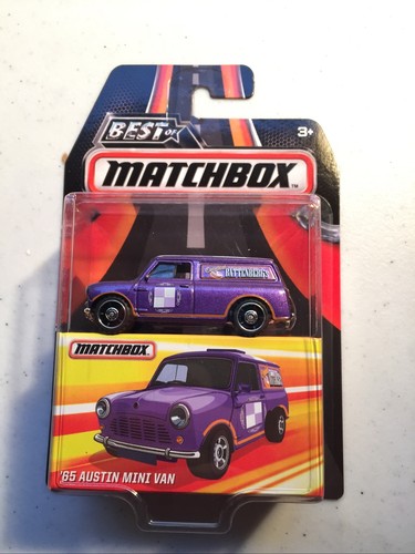 Matchbox LE 08 65 Austin Mini van with box