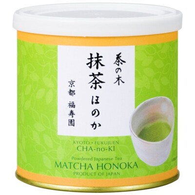 Japanese tea Powdered Matcha Honoka Standard 100g can Cha-no-KI Kyoto Fukujuen
