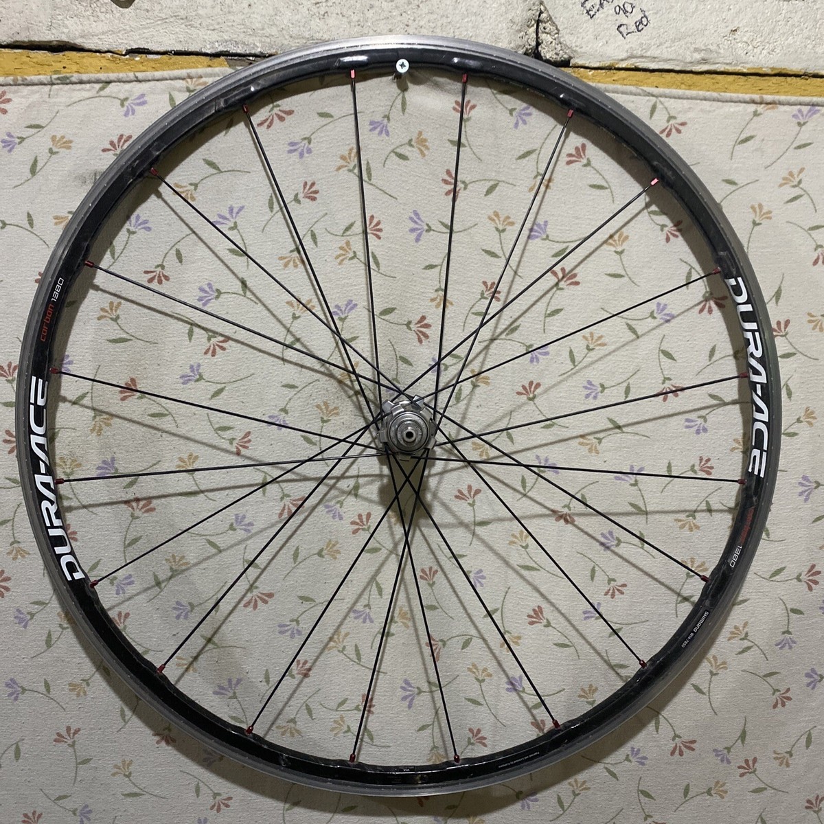 シマノ　ロードバイク　ホイール　カーボン1380 DURA-ACE Shimano Dura-Ace 1380 Carbon Road Bike Wheelset Front Rear