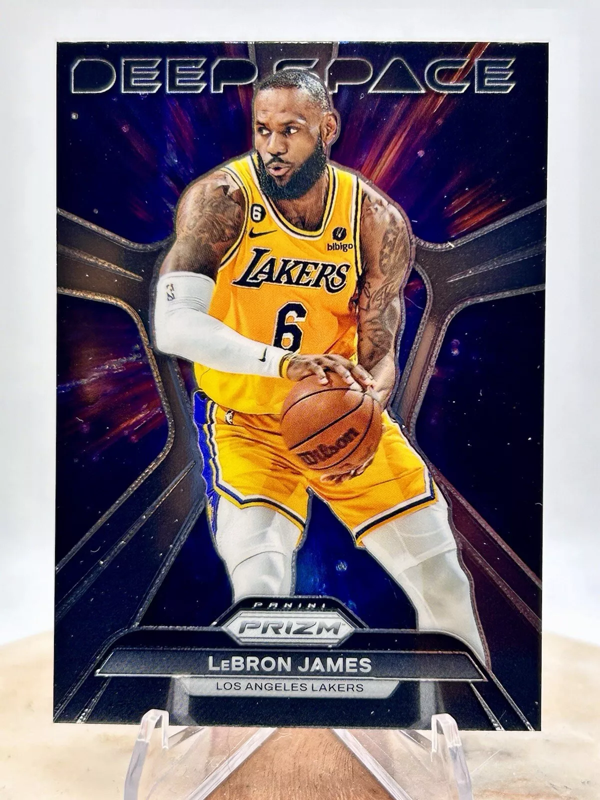 Lebron James trading card