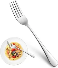 Dinner Forks,Set of 16 Top Food Grade Stainless Steel Silverware Forks,Table ...