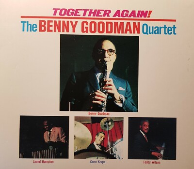 The Benny Goodman Quartet. Together Again. CD