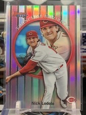 2019 Bowman's Best 1999 Franchise Favorites Refractor Nick Lodolo #99FFNL JA1 1a