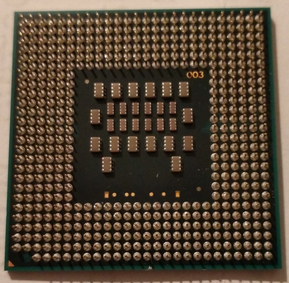 Intel Core Duo T2300 Dual Core SL8VR 1.66GHz 667MHz Socket M mPGA478 - Immagine 2 di 2