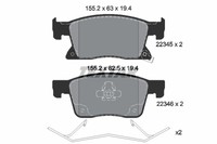 BremsbelÄGe Opel P. Astra K 1.0-1.6 15-