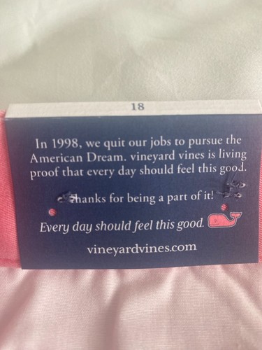 NWT!!! MSRP $49.50 YOUTH VINEYARD VINES UNISEX JETTY RED BREAKER PANT SIZE 18 - Picture 8 of 9