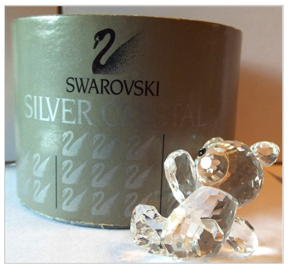 Swarovski Silver Crystal 174957 Kris Bear 7637 000 001 NEW | eBay