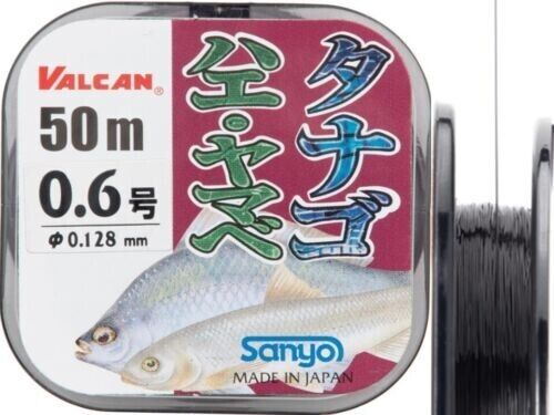 Sanyo Nylon VALCAN Tanago Hae Yamabe micro ligne nylon de pêche #0,4-1,5 lb 50 m - Photo 1/4