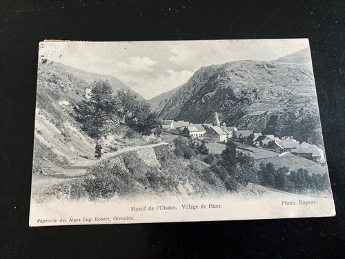 Carte Postale Ancienne – BOURG-d'OISANS – Route De L'Alpe D'Huez – Originale