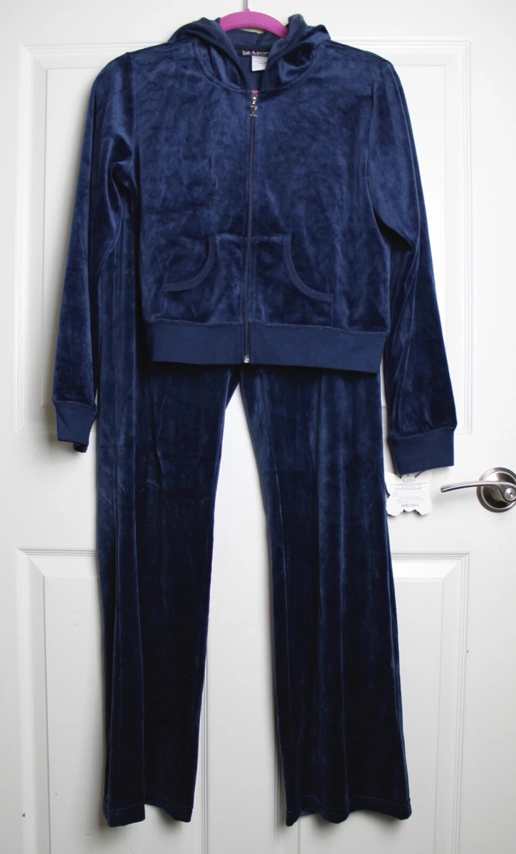 Flared velour tracksuit outlet