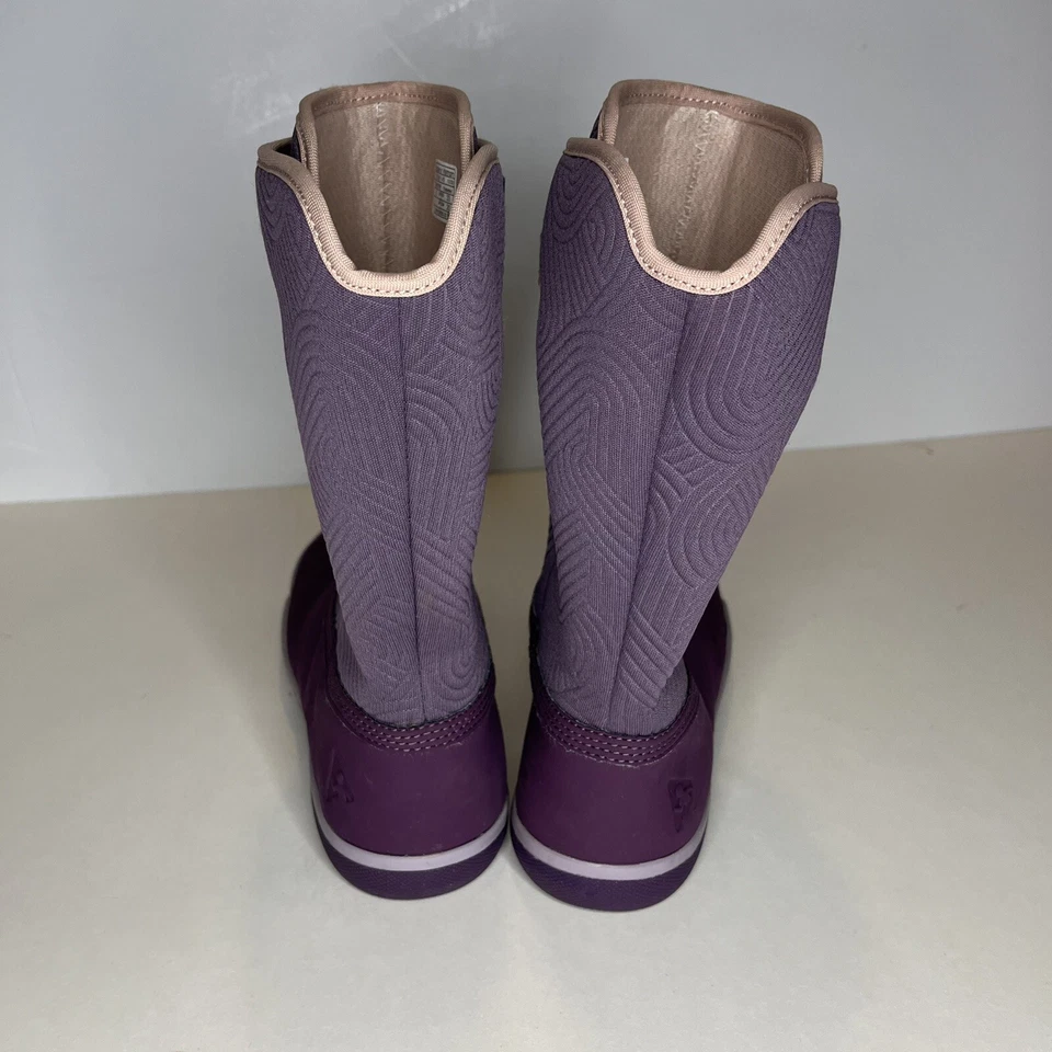 Plae Thandi 靴子 青少年 尺寸 2 紫色 防水 雨雪 — 第 4/4 张图片