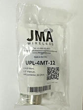 JMA UPL-4MT-12 4.3-10 MALE 1/2 IN ANNULAR, PLENUM (LOT OF 4)