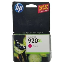 New Genuine HP OFFICEJET PRO 920XL MAGENTA Ink Cartridge Exp Dec 2011 SEALED 