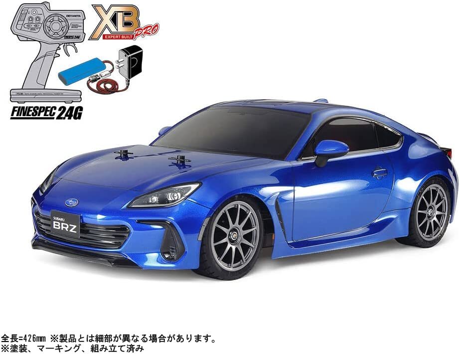 TAMIYA 1/10 XB No.233 SUBARU BRZ (ZD8) TT-02 CHASSIS EXPERT BUILT