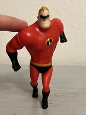 MR INCREDIBLE DISNEY PIXAR THE INCREDIBLES 4 ACTION FIGURE TOY PRE-OWNED