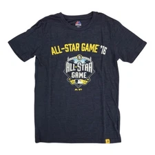 All Star Majestic MLB Youth Navy Blue All Star Game Slub T-Shirt