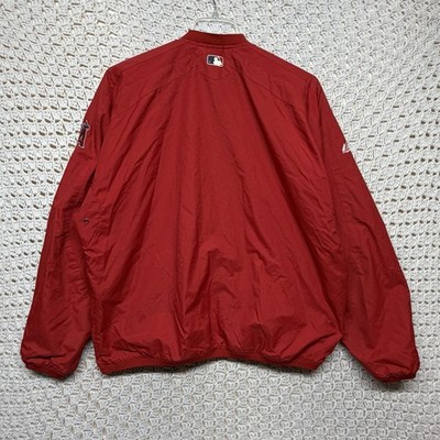 Vintage Majestic MLB Anaheim Angeles Windbreaker Jacket Mens Large