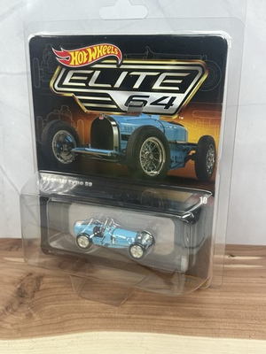 #ad Hot Wheels Collectors RLC Elite 64 BUGATTI TYPE 59 Racer New $16.97