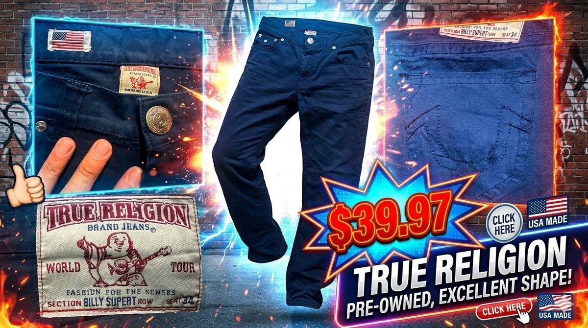 Preços baixos em True Religion Jeans Billy Super T em jeans