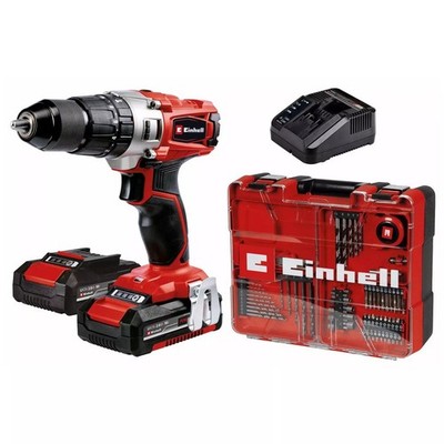 EINHELL SCHRAUBENDREHER TE-CD 18/2 Li-i +64 (2x2,0 Ah)