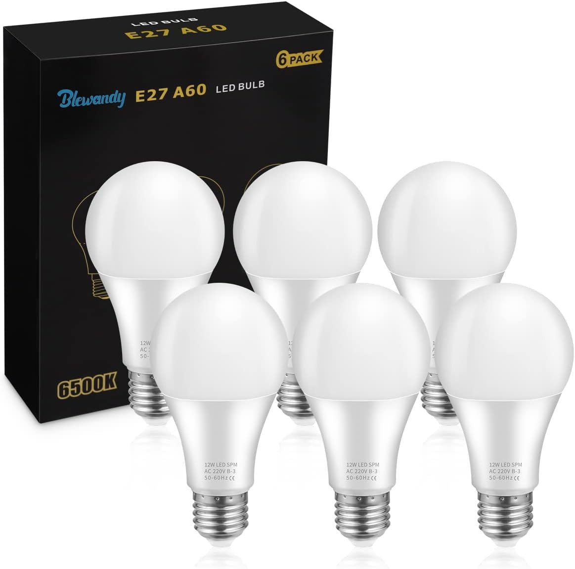 Illumina la Tua Vita: Lampadina LED E27 12W 6500K 1200LM Fredda