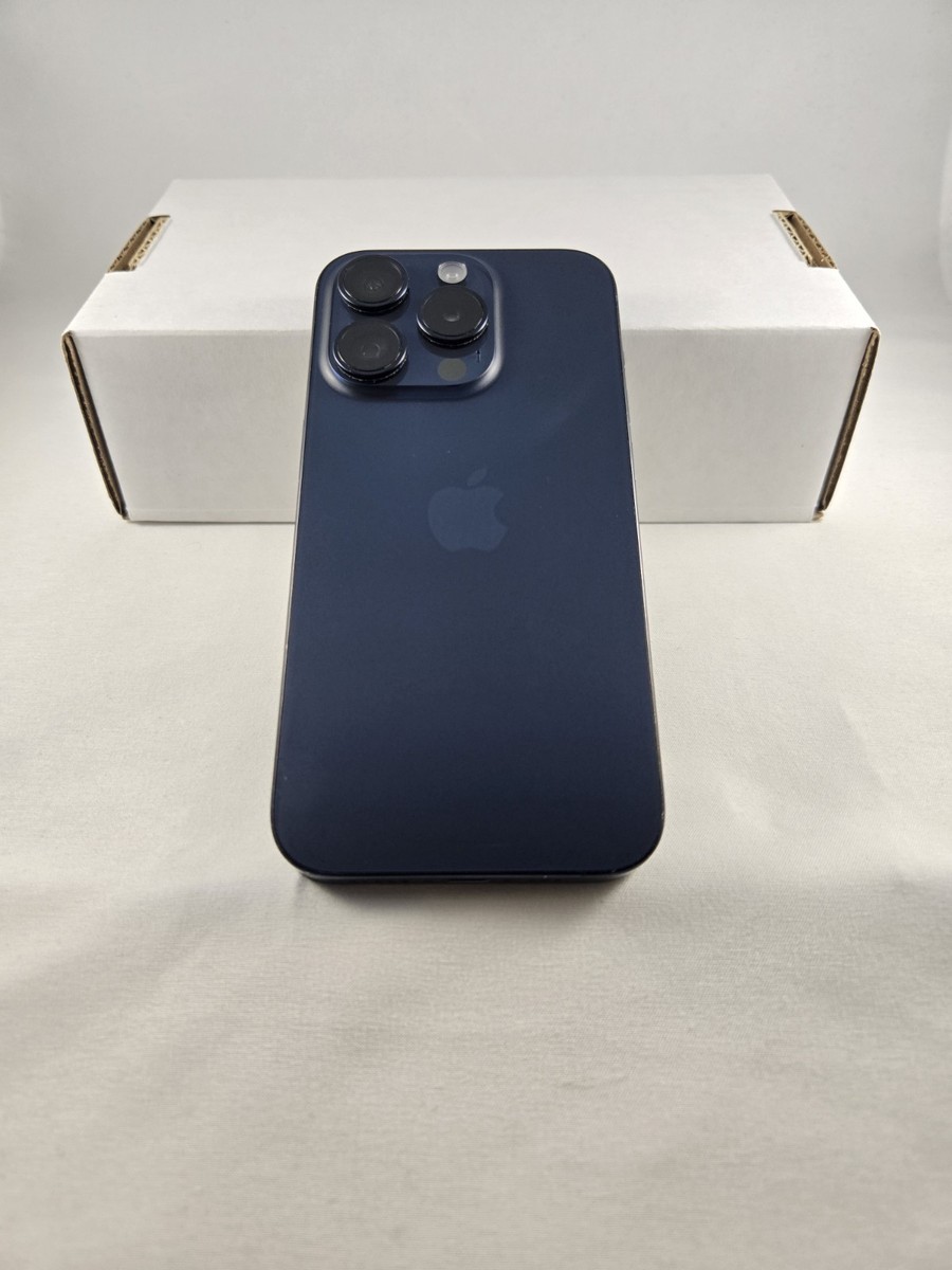 Apple iPhone 15 Pro 128GB Blue Titanium Unlocked | eBay