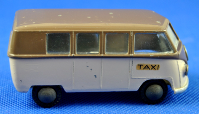 TEKNO 410 VW Type 1 KLEINBUS / COMBI BUS VAN in TAXI Livery Logo
