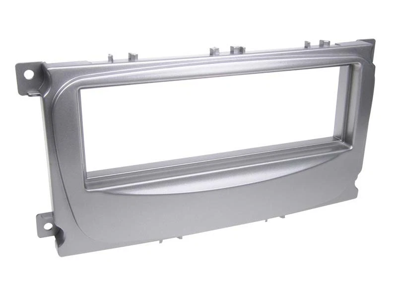 Adaptador frontal 1-DIN compatible con Ford gris - Imagen 1 de 1