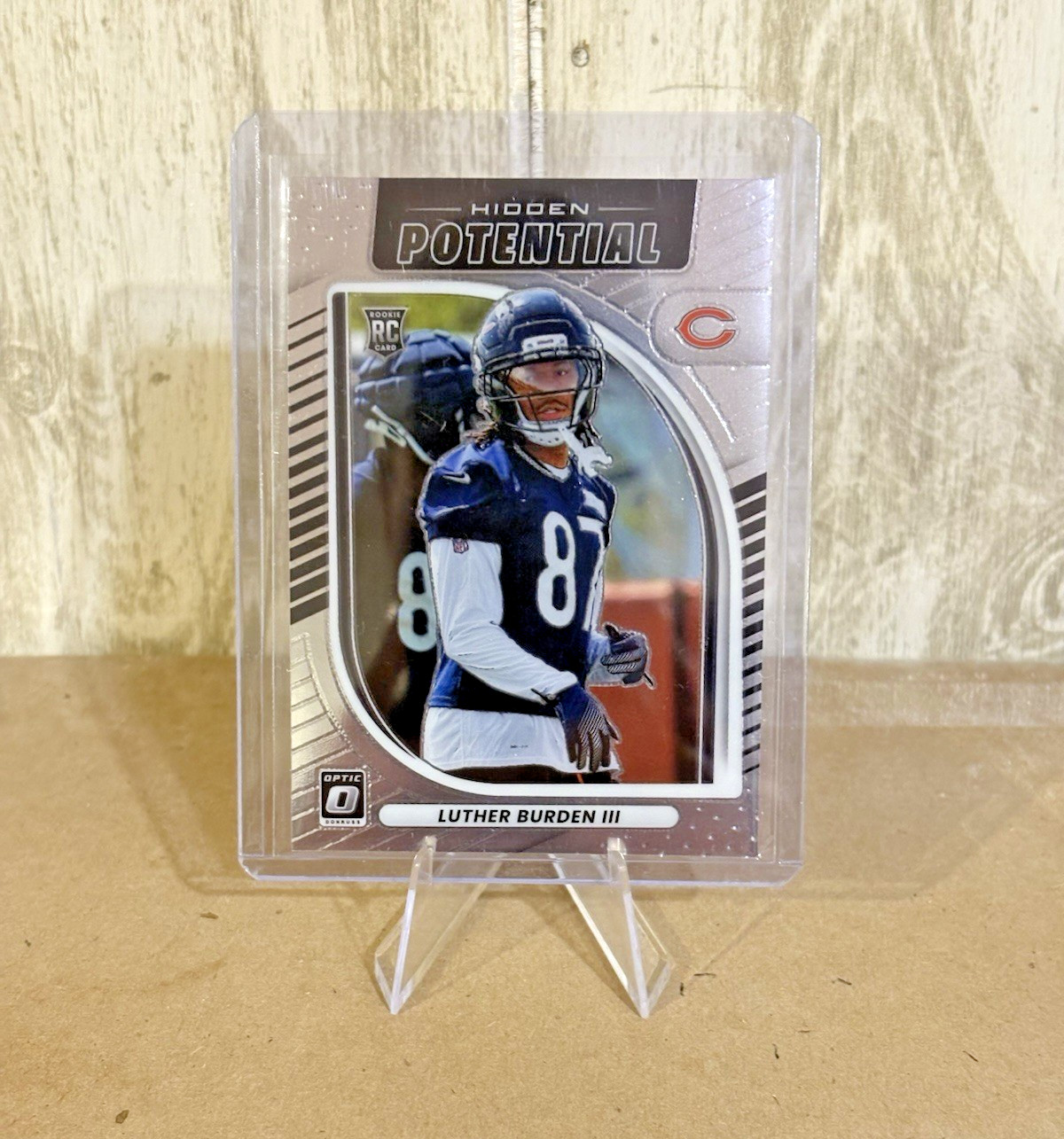 Luther Burden III 2025 Panini Donruss Optic Hidden Potential Rookie #16 (RC)