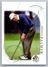 2001 UPPER DECK /SP AUTHENTIC GOLF CARD #5 ARNOLD PALMER