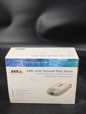 NOB Axis 1650 Network Print Server  120V, Ethernet LAN Axis Etrax 100LX, 100 MHz