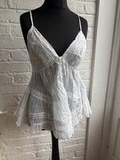 Urban Outfitters Kimchi Blue Tara Printed Babydoll Cami Size L New with Tags